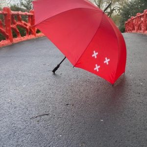 Rood-witte Breda paraplu